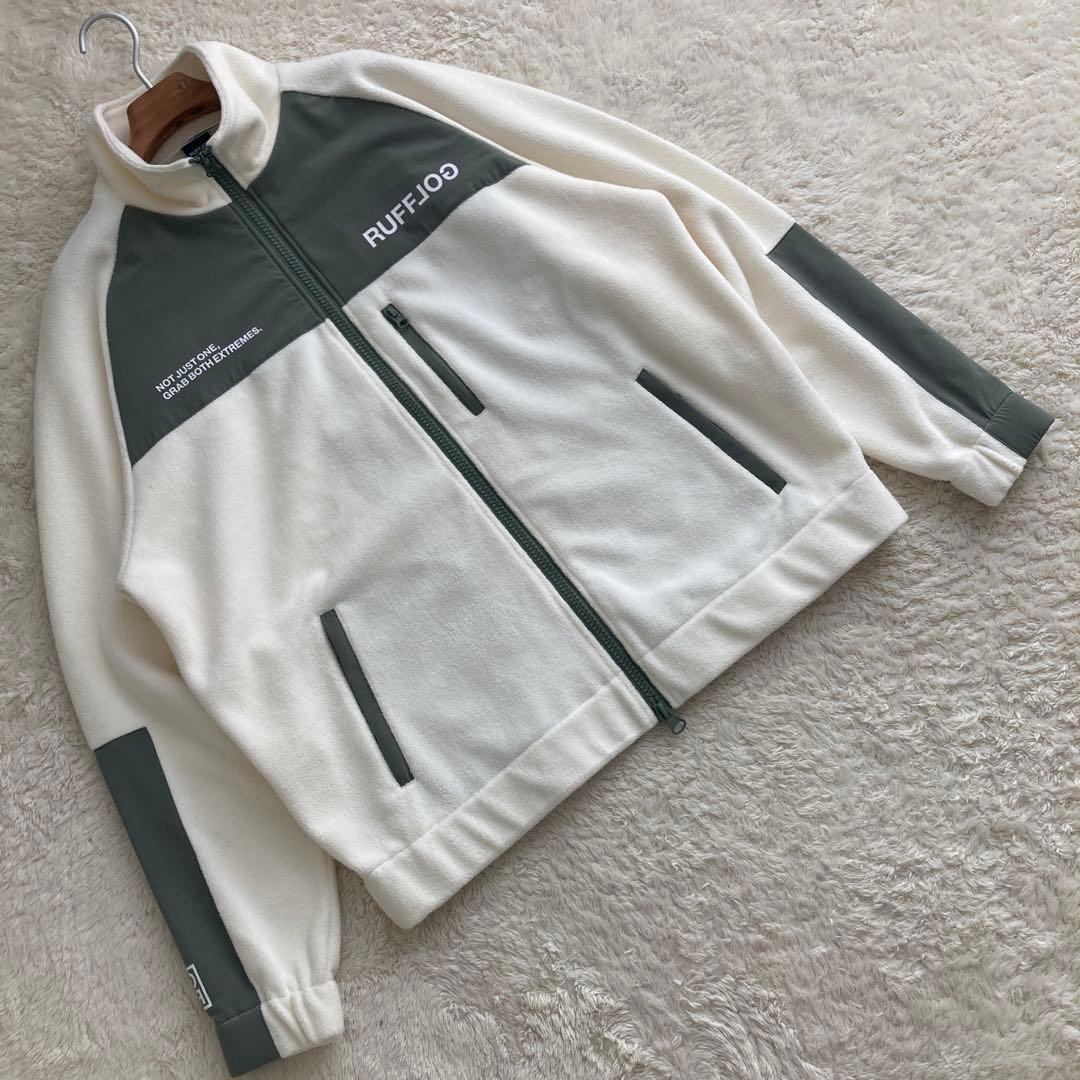 新品！RUFFLOG ラフロッグ　フリースジャケットゴルフウェア　XXL