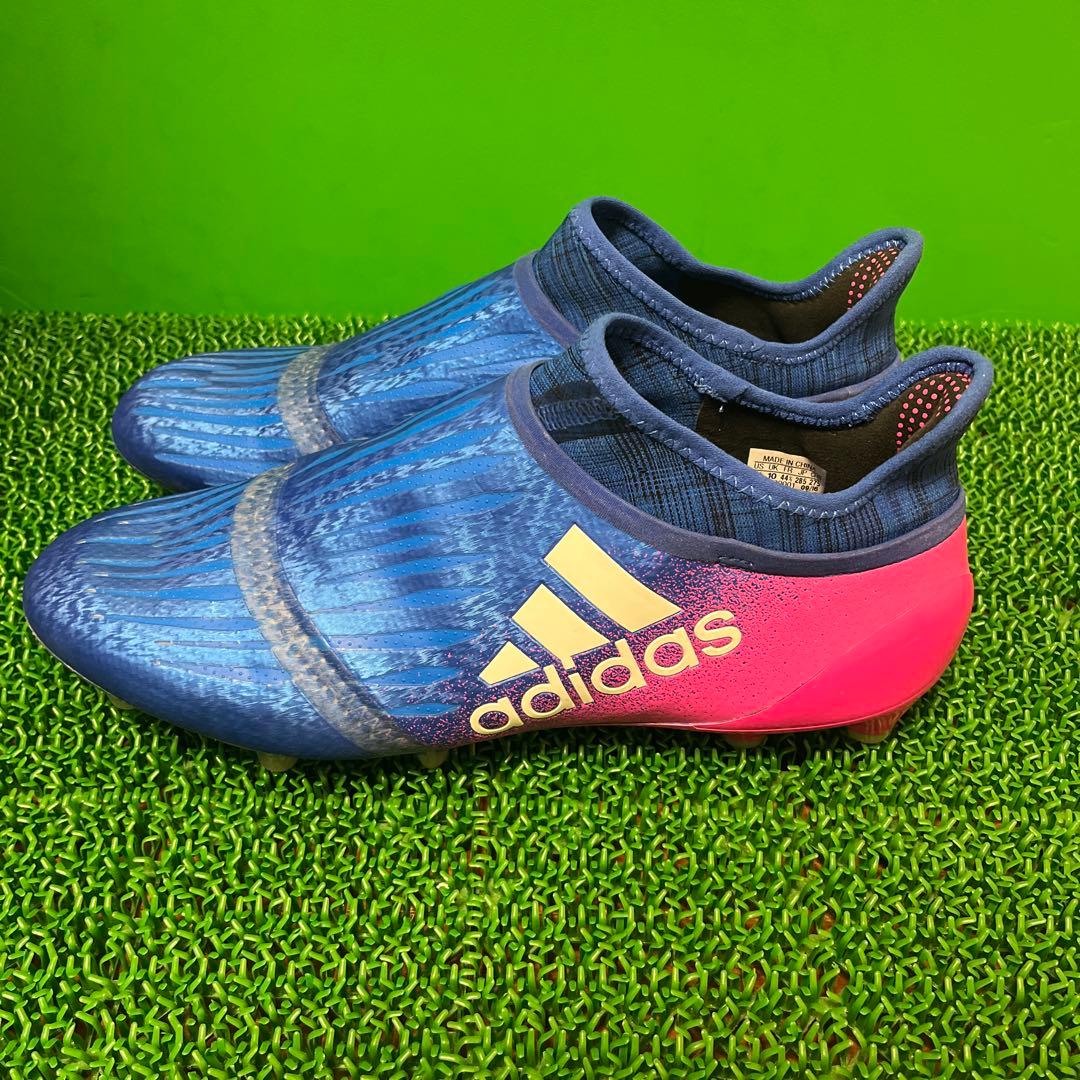 アディダス サッカースパイク エックス 16+ ピュアカオス FG/AG