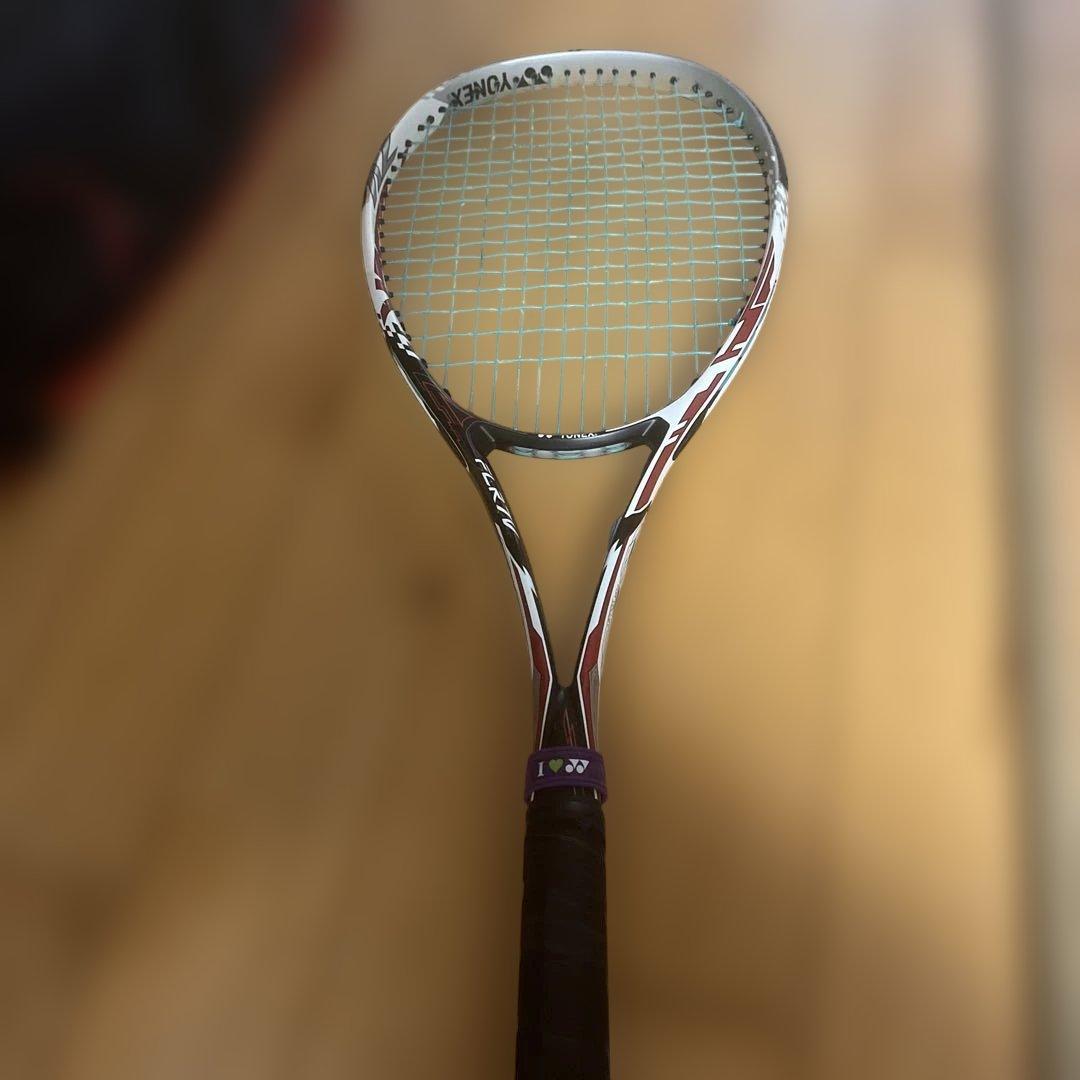 YONEX 軟式テニスラケットバッグ 黒赤