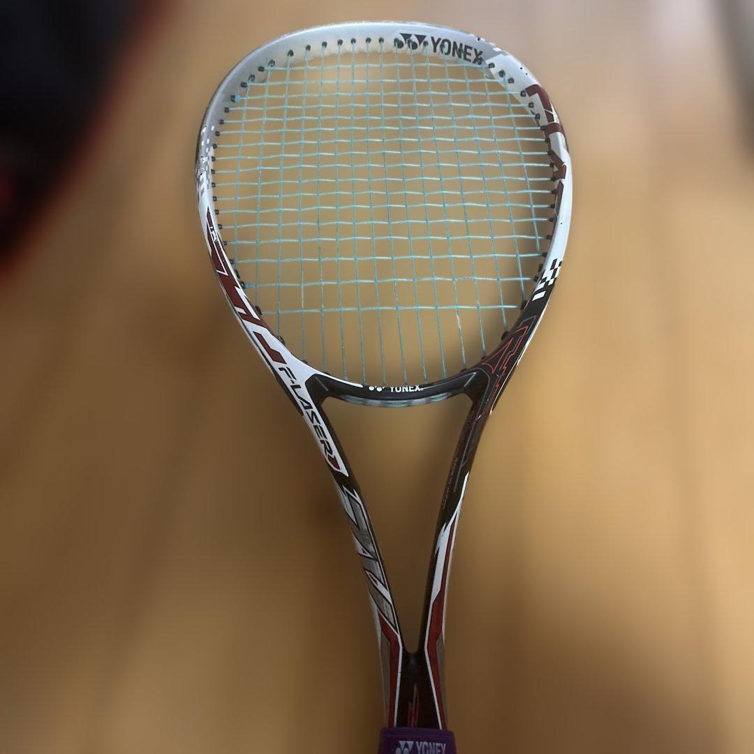 YONEX 軟式テニスラケットバッグ 黒赤