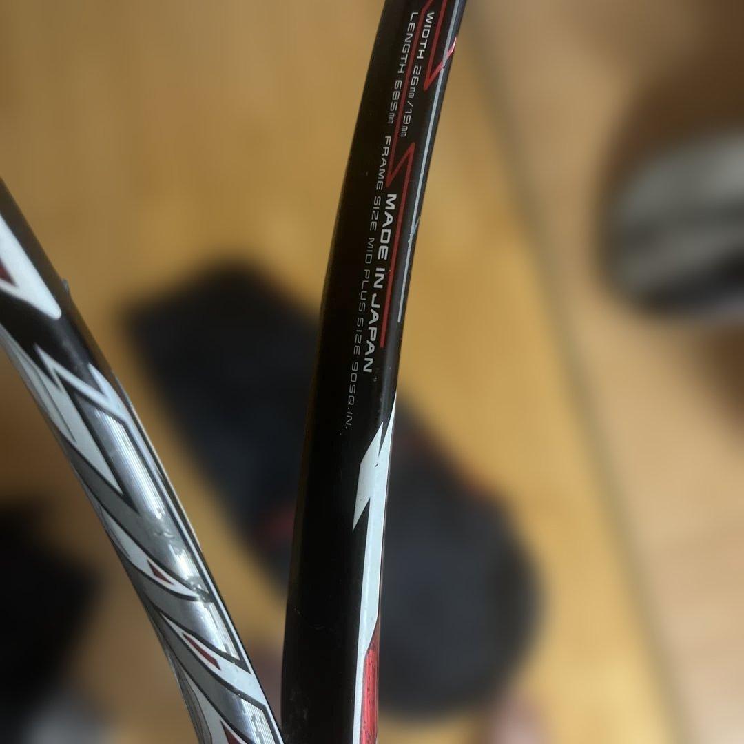 YONEX 軟式テニスラケットバッグ 黒赤