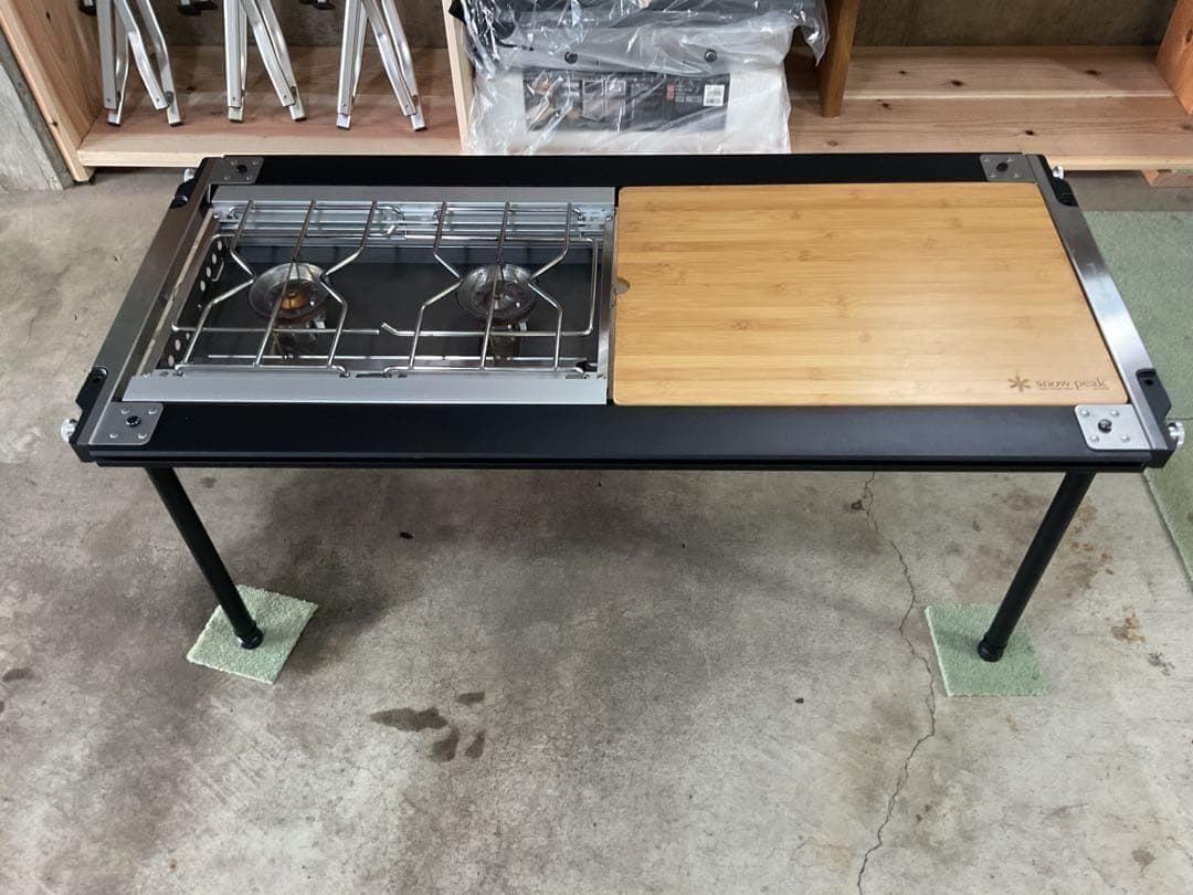 実用品 液出し ギガパワー ツーバーナー スノーピーク  peak