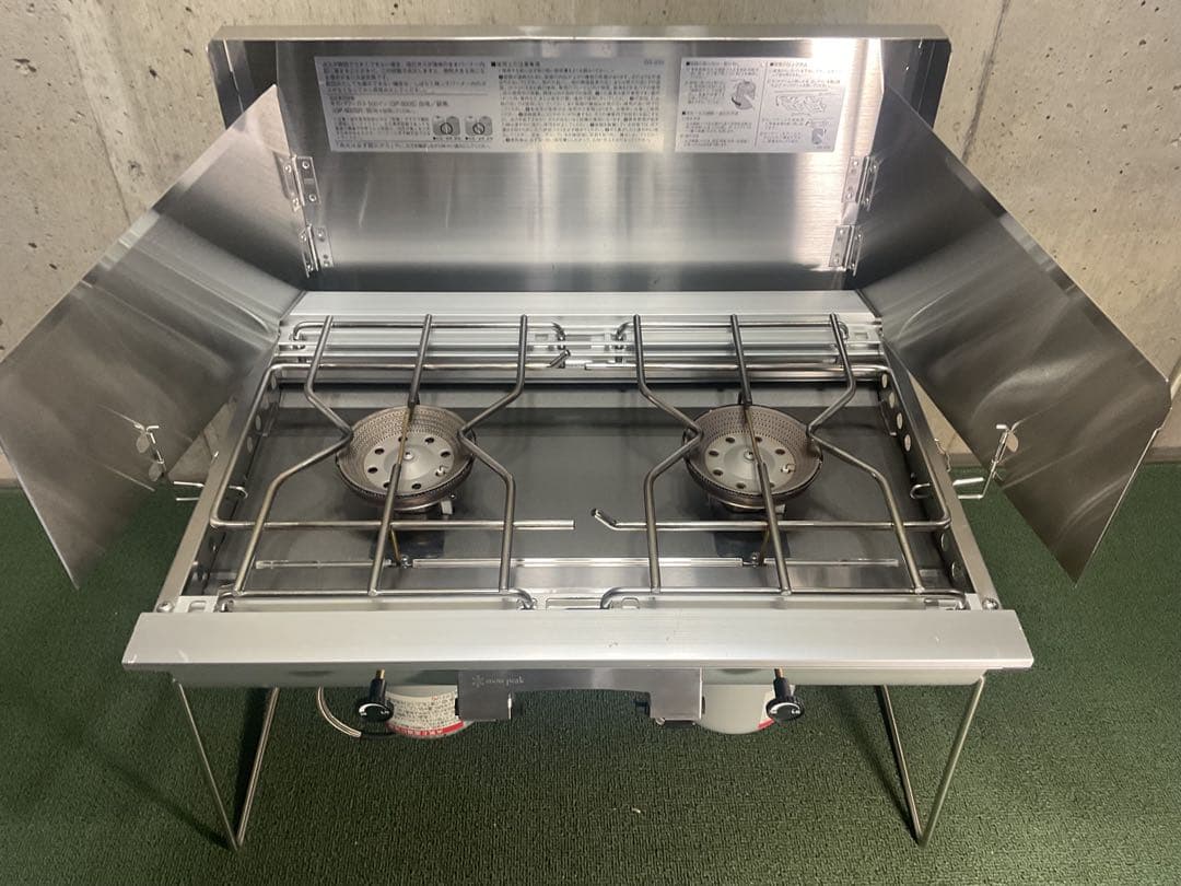 実用品 液出し ギガパワー ツーバーナー スノーピーク  peak