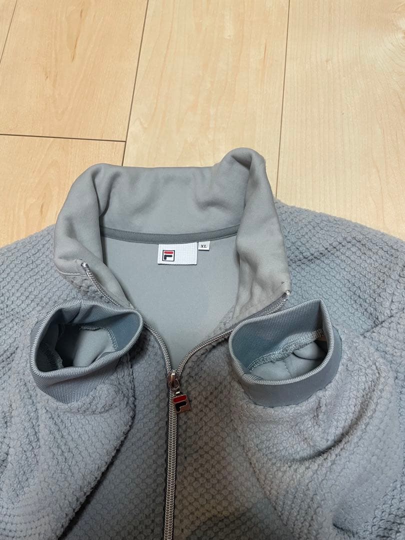 FILA テニス　ジャケット　グレー