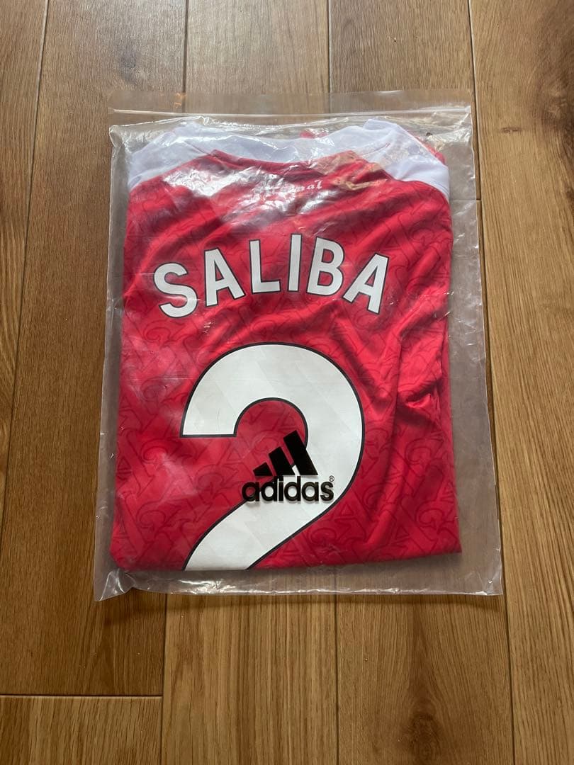 【新品タグ付き】アーセナル SALIBA サリバ 2番 シャツ