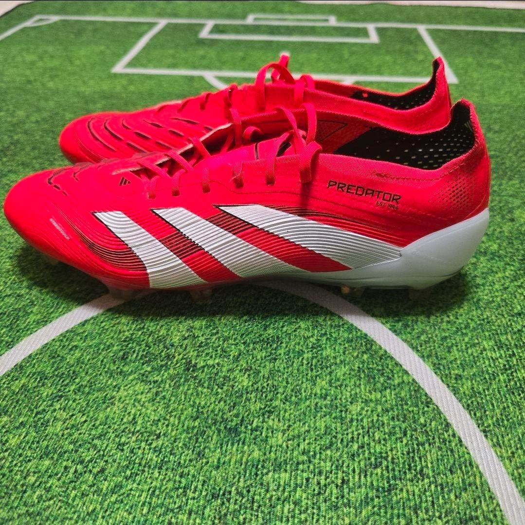 adidas Predator サッカーシューズ レッド 収納バッグ付き