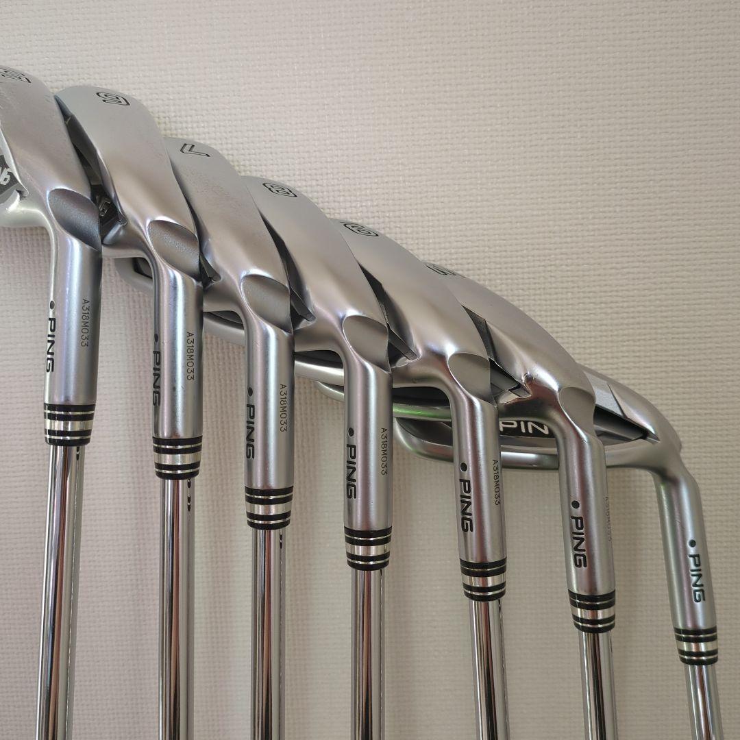 PING G425 アイアン　5〜UW ７本セット（カバー付）