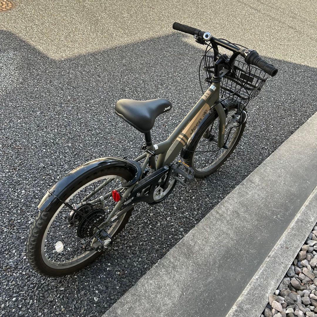 JEEP ジュニア 自転車 20インチ Jeep オリーブ