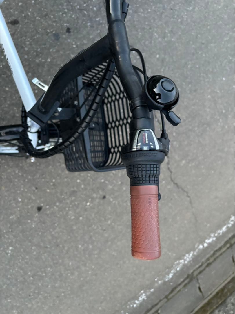 サイモトGRAPHIS 折りたたみ電動アシスト自転車 ホワイト