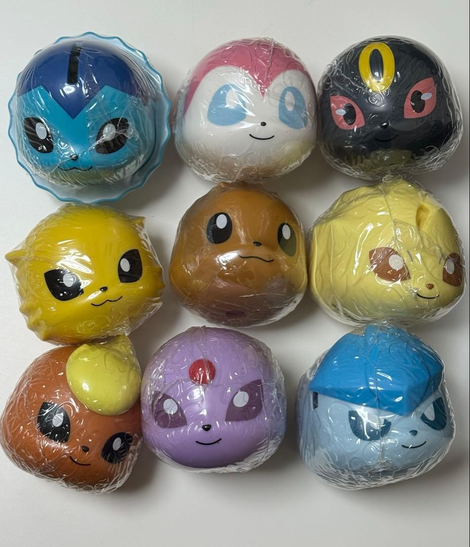 カプキャラ　ポケモン　ブイズ　両目開き　イーブイコレクション　タンブラー　セット
