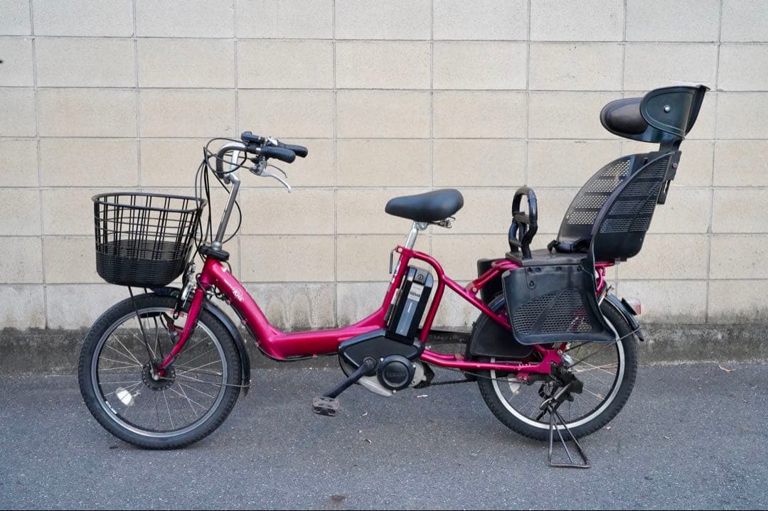 電動自転車 ヤマハ 20インチ 子供乗せ 中古 072901