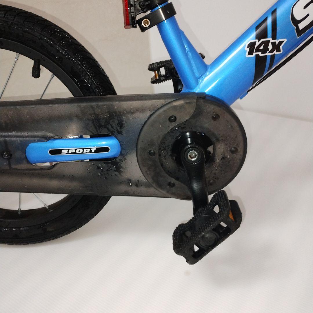 【美品】STRIDER 14x 幼児用自転車 青
