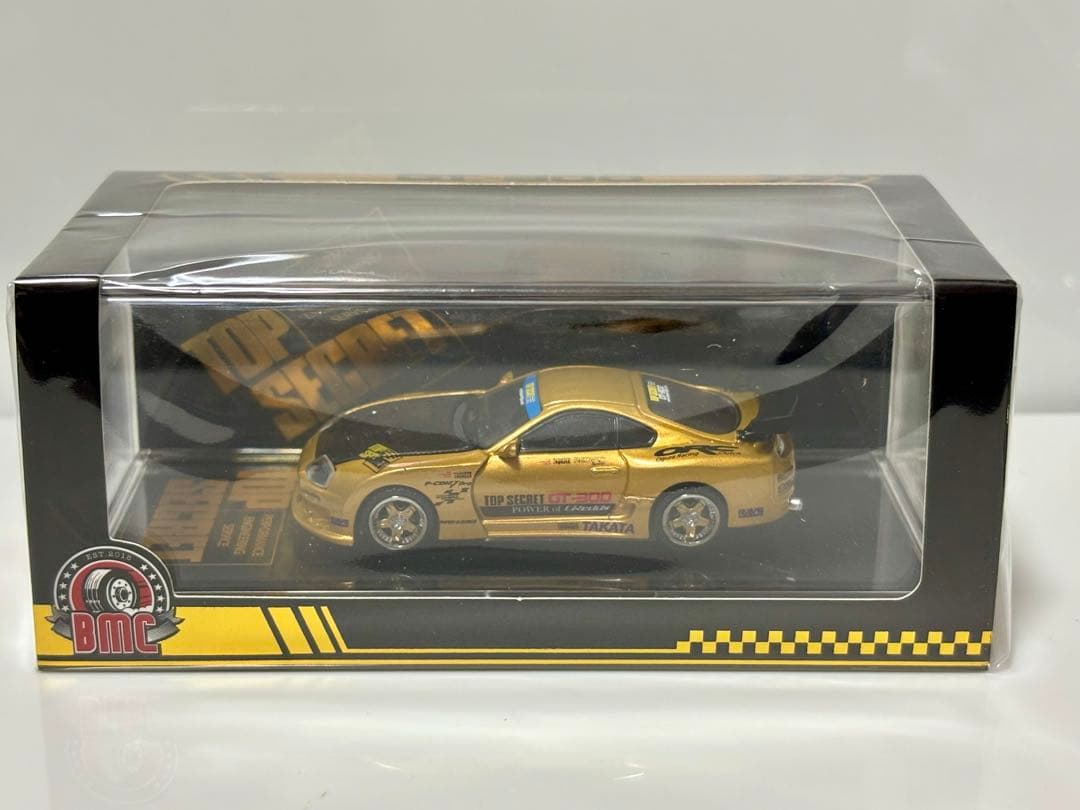 1/64 「BMC＆POPRACE」トップシークレット GT300 スープラ