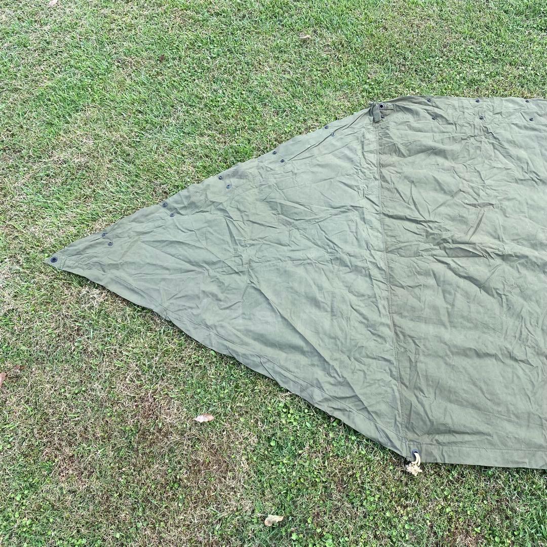 し*ん様 USパップテント　アメリカ軍　軍幕　ハーフシェルター　２枚　ミリタリー