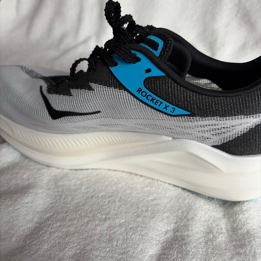 【自己ベスト達成✨】HOKA Rocket X 3 26.5cm カーボン