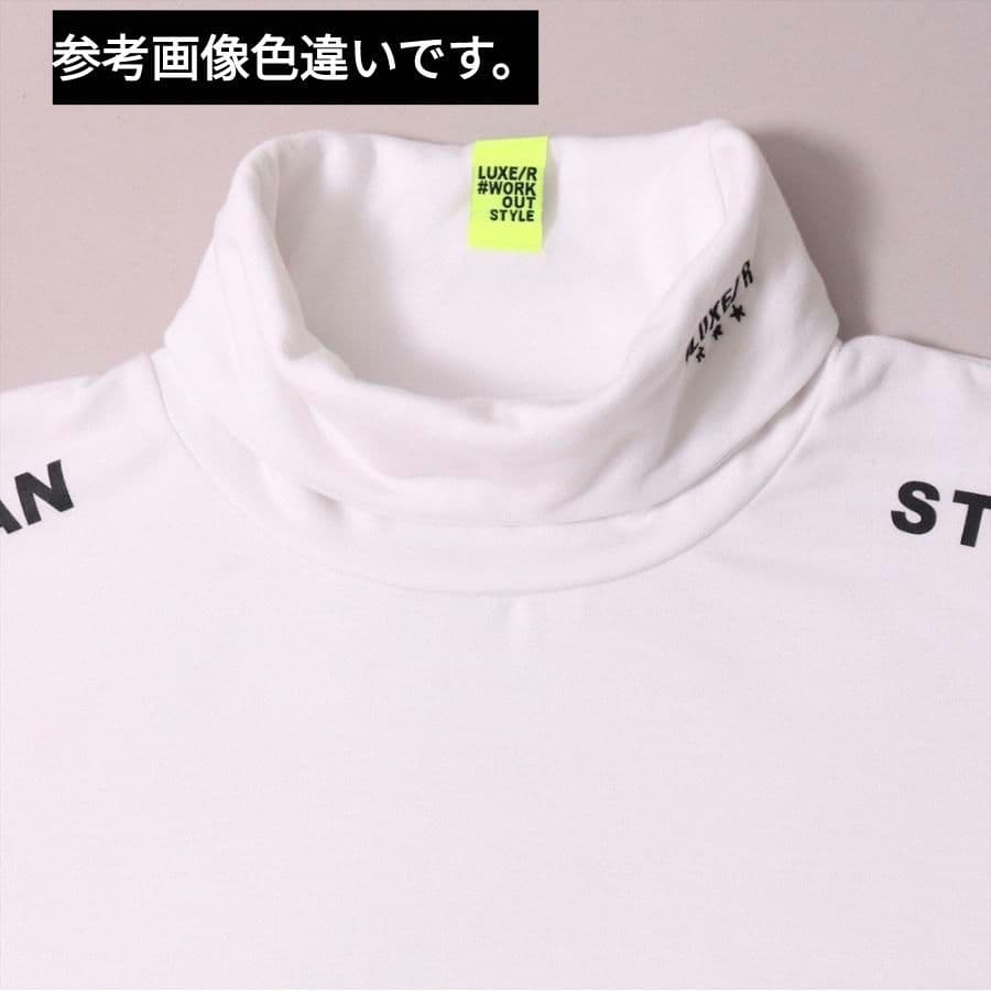 LUXE/RGOLF ストレッチシルキー タートルネック 46140BKXL