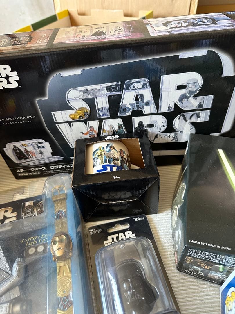 STAR WARS ダース・ベイダー ランプ/アラームクロックなどなどまとめ売り