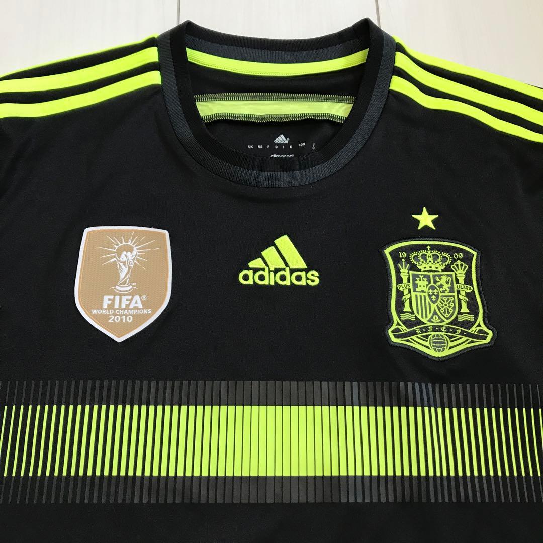 未使用美品！2014 スペイン代表 アウェイ ユニフォーム シャツ サッカー
