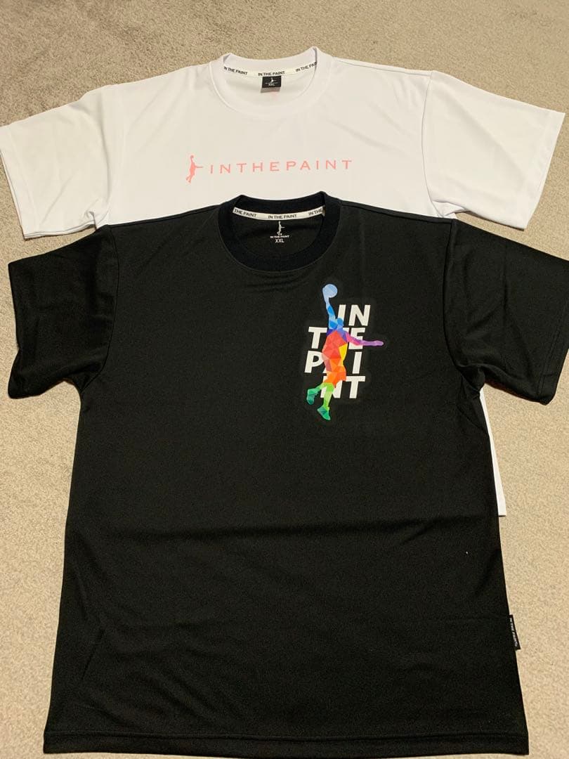 IN THE PAINT Tシャツセット（ホワイト・ブラック）