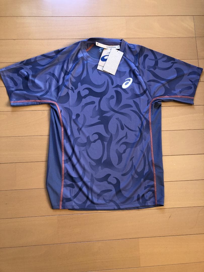 な*川様 ASICS テニス　Tシャツ　グレイッシュパープル Mサイズ