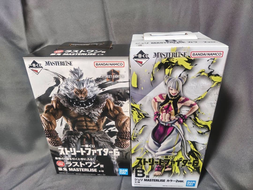 一番くじ ストリートファイター6 ラストワン賞 豪鬼 B賞 ジュリ 2体セット