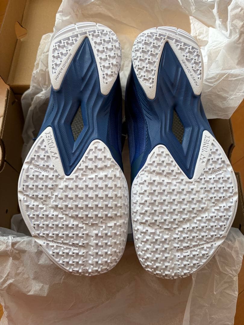 YONEX パワークッションエアラスZワイド　ネイビーブルー　24.5cm