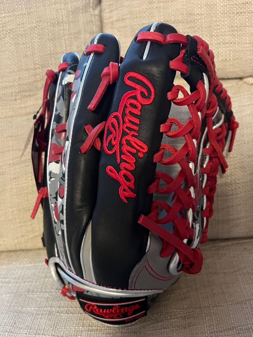 Rawlings 軟式用 12.5 外野手用 グローブ 右投用 GR2HOB88