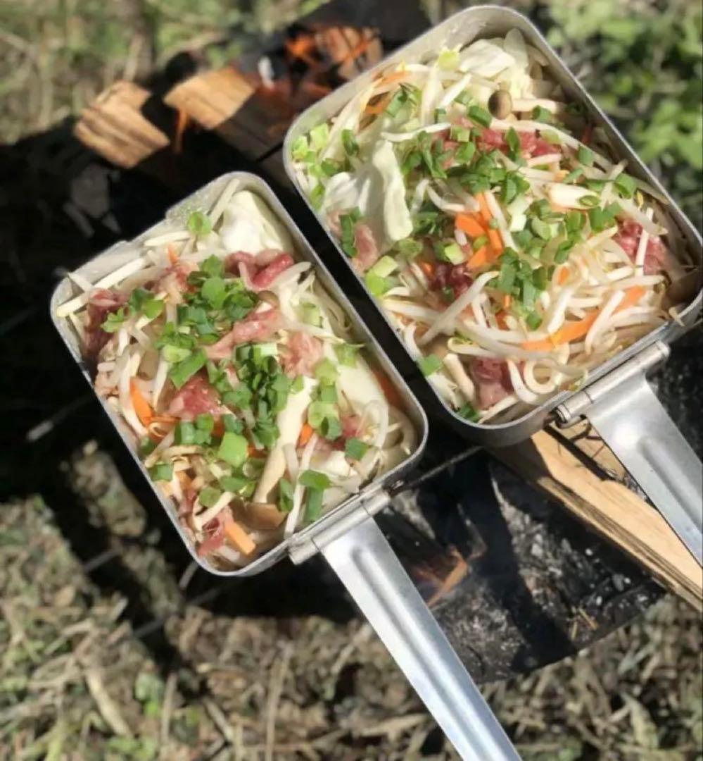 フランス軍M52 メスキット 飯盒 アンティーク カトラリー メスティン