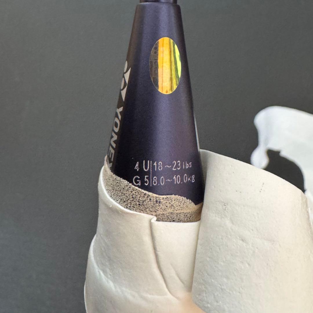 【美品】YONEX ナノフレア400 4UG5 ディープパープル