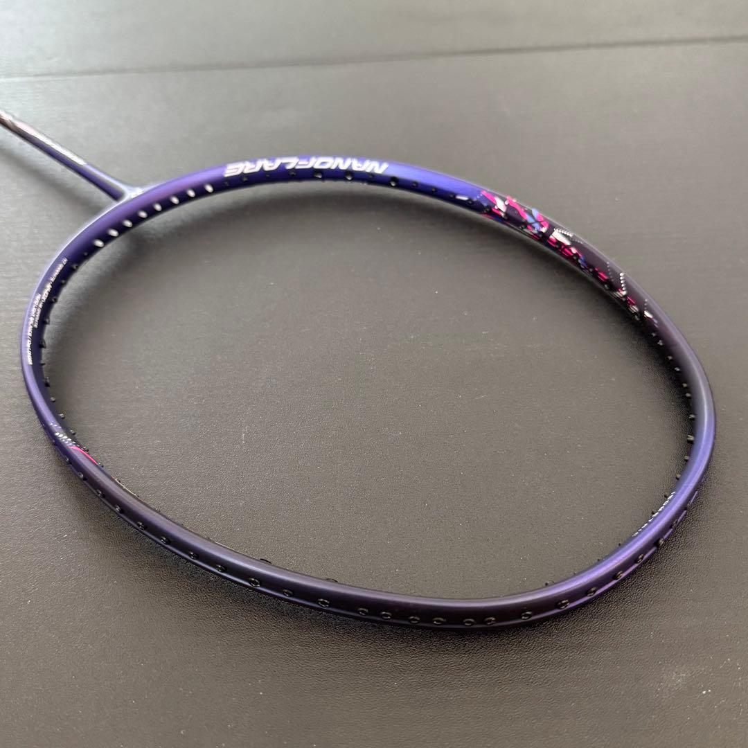 【美品】YONEX ナノフレア400 4UG5 ディープパープル