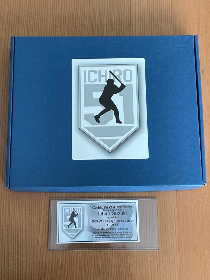WBC2009 イチロー 51枚限定 直筆サインユニフォーム　額装済み