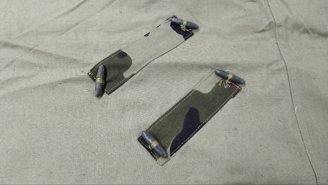ルーマニア軍 テントシート アメーバカモ ポンチョテント 軍幕
