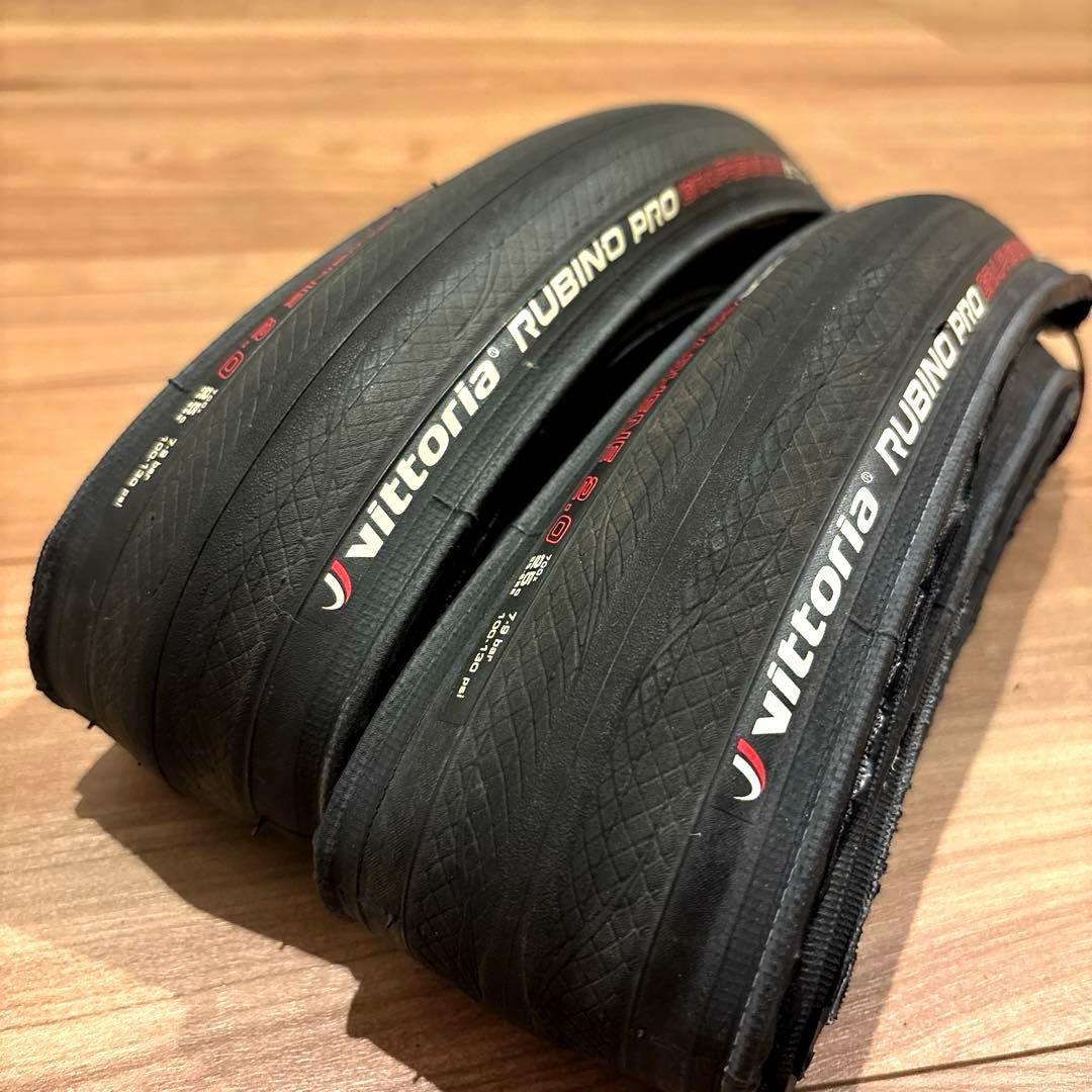 【美品】vittoria RUBINO PRO （ルビノ　プロ）25C
