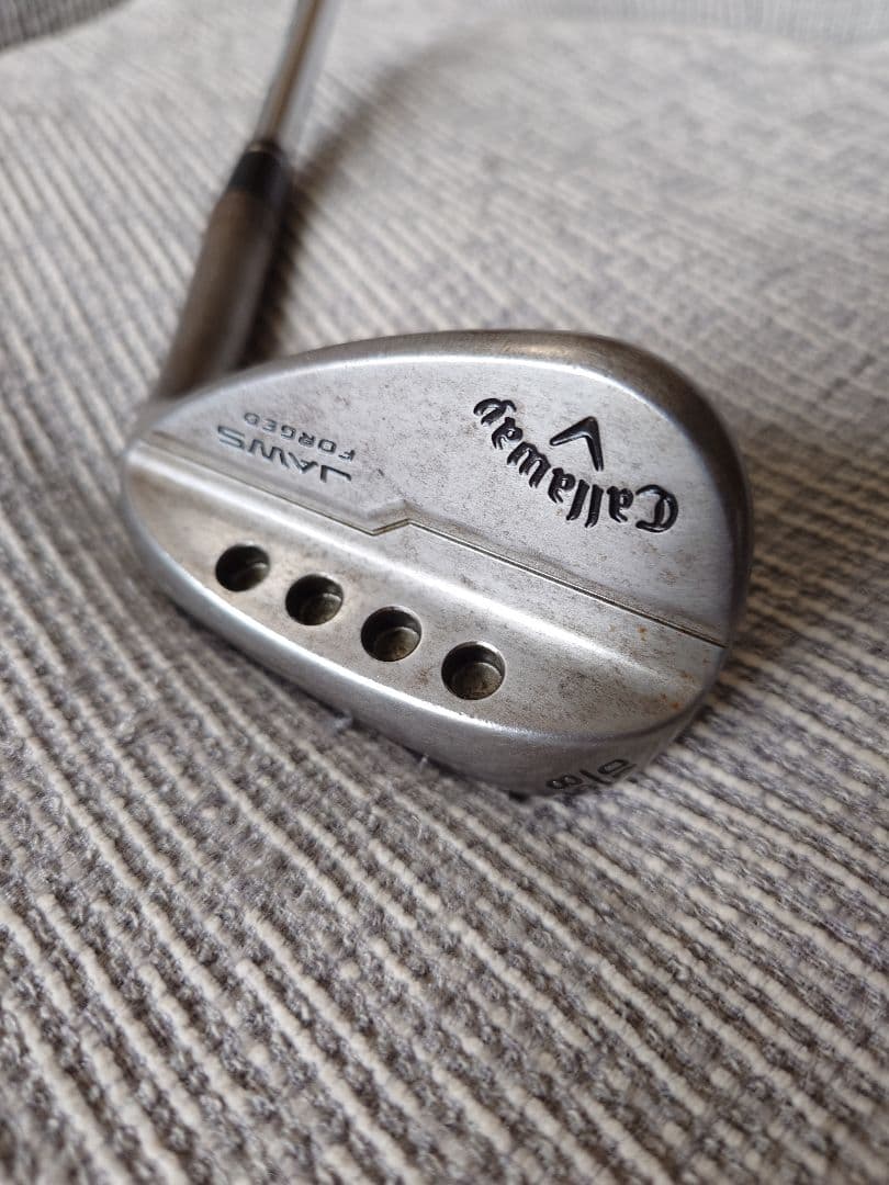 Callaway JawsForged 58°ノンメッキ 激スピン