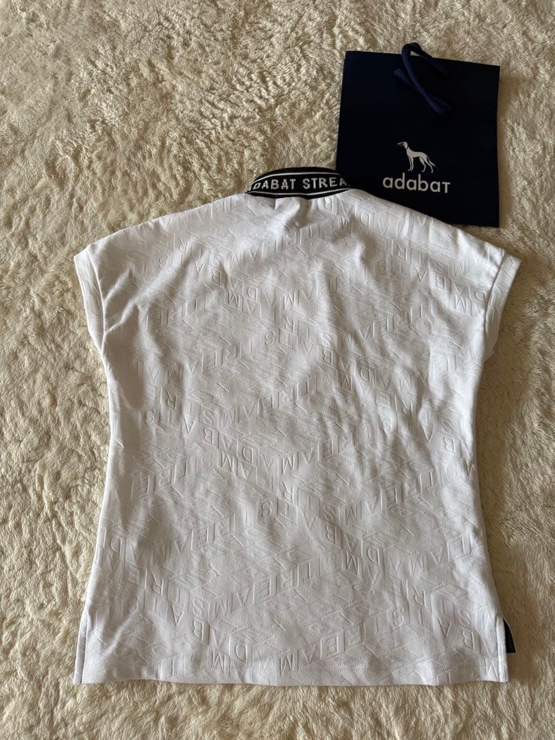 【美品】adabat stream モックネックトップス　レディース M
