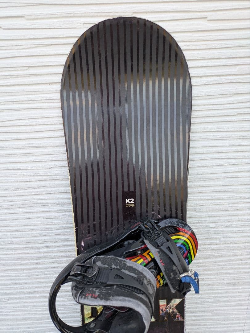 K2 スノーボード　FLUXビンディング　セット