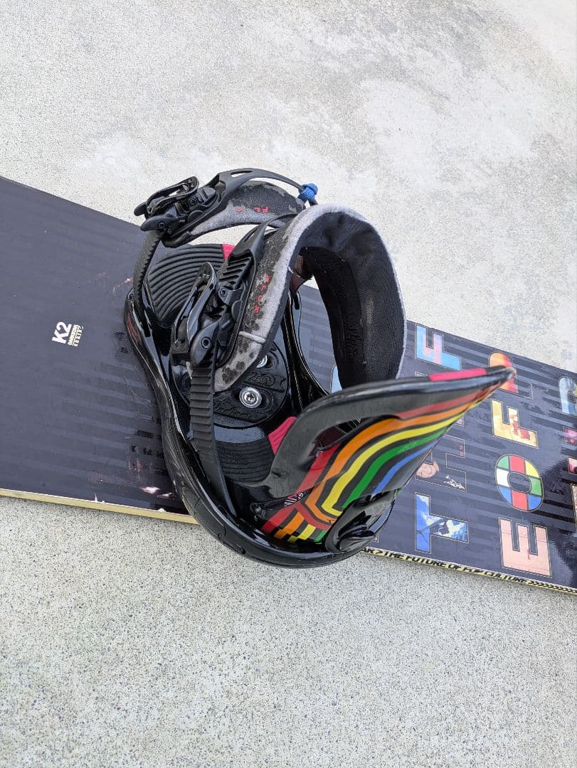 K2 スノーボード　FLUXビンディング　セット