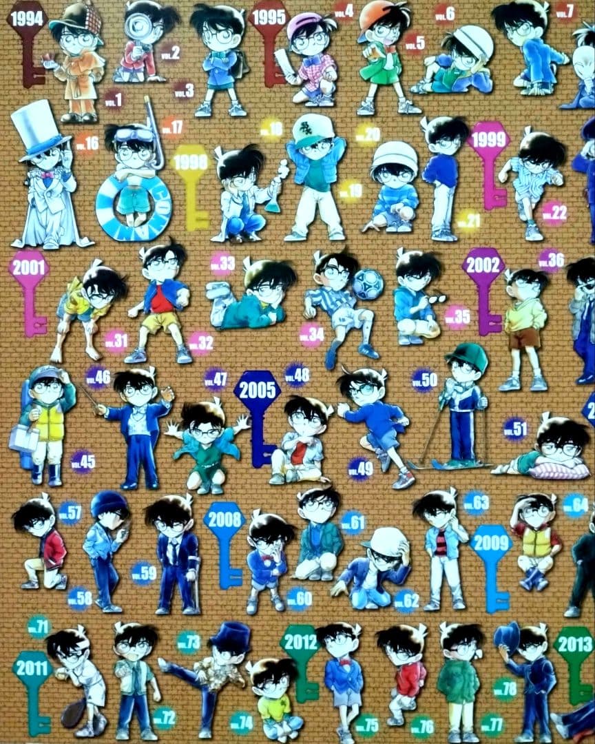 名探偵コナン「コミックアートコレクション」 ジグソーパズル 1000ピース