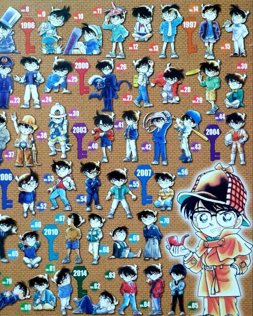 名探偵コナン「コミックアートコレクション」 ジグソーパズル 1000ピース