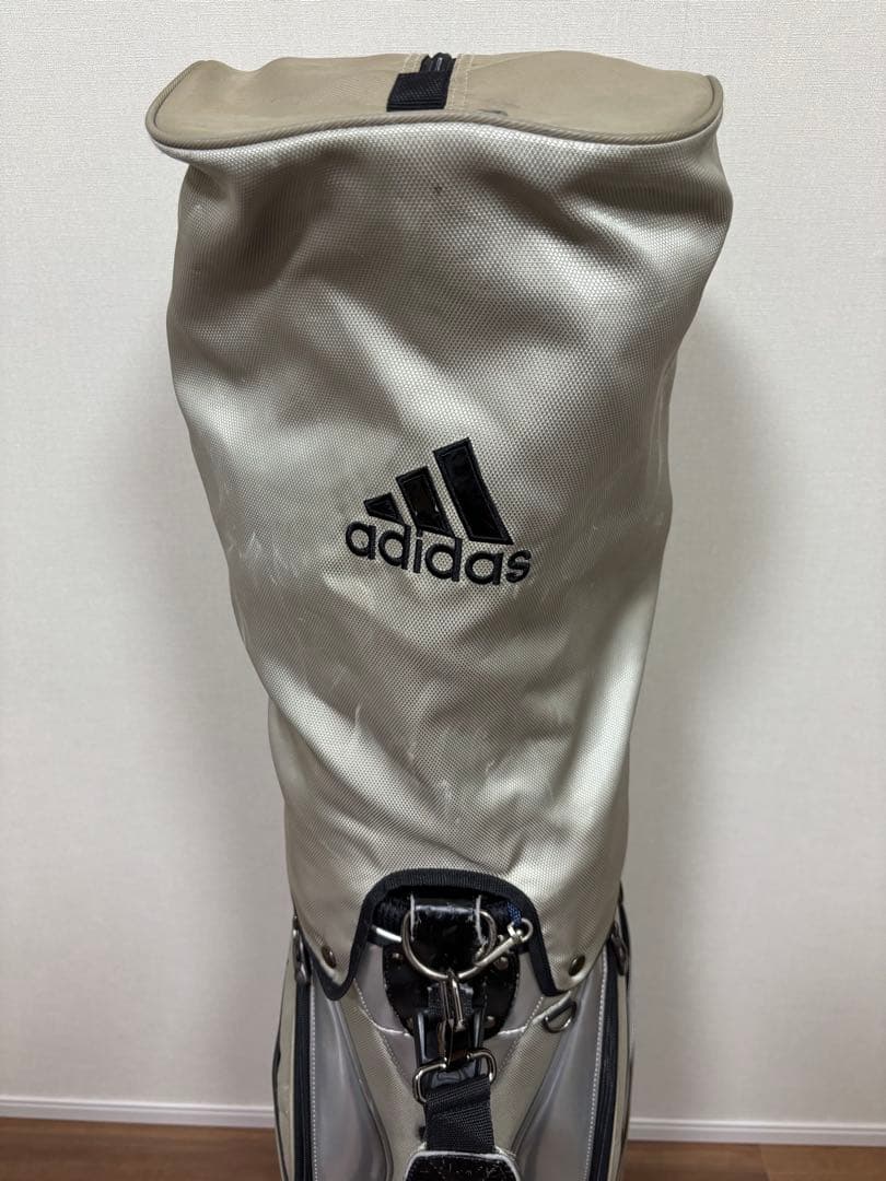 adidas キャディバッグ グレー ブラック