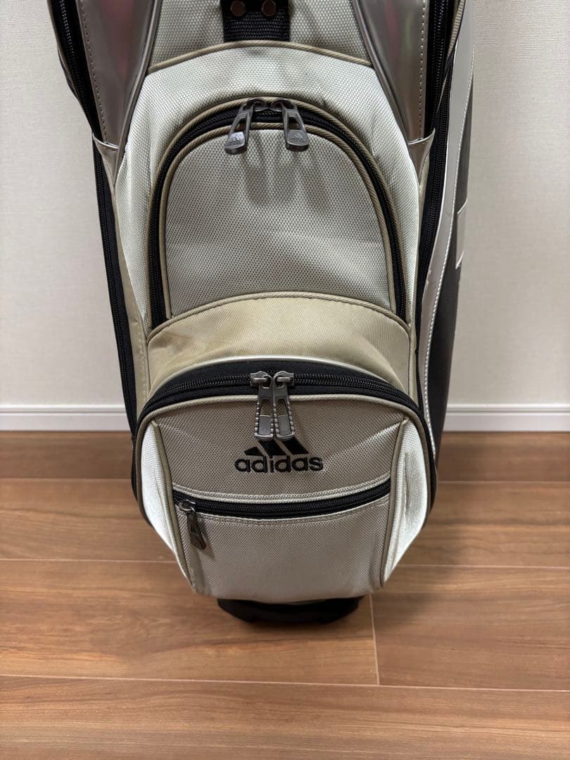 adidas キャディバッグ グレー ブラック