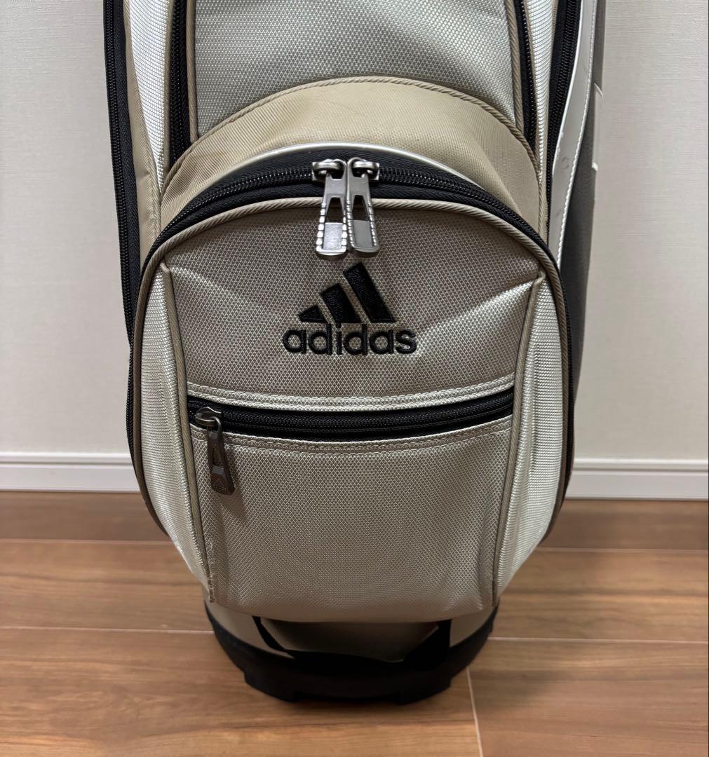 adidas キャディバッグ グレー ブラック