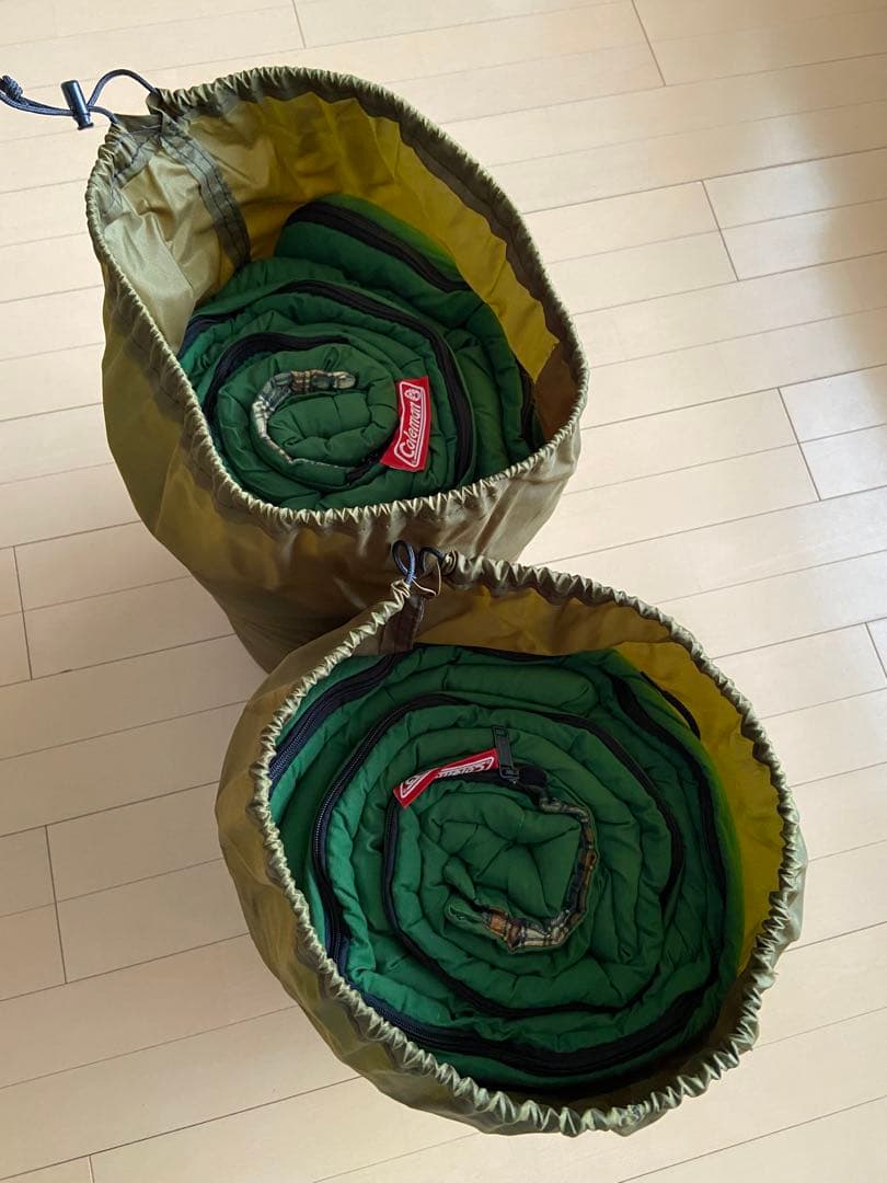 Coleman コールマン　寝袋　sleeping bag 2個 セット