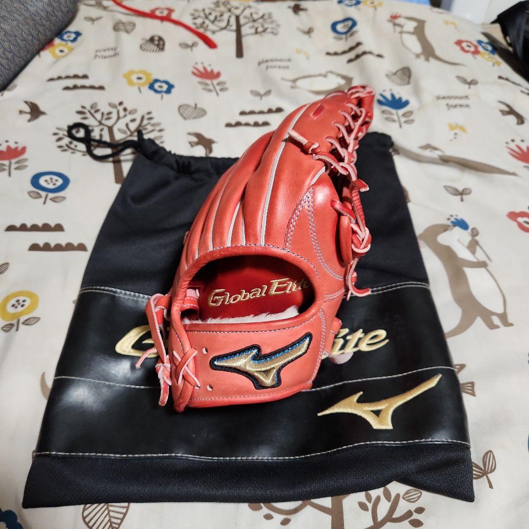 Global Elite グローブ 赤 レザー