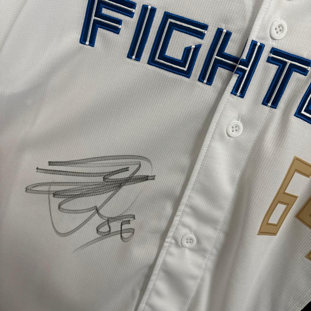 FIGHTERS TAMIYA 田宮裕涼　64 日ハム　前後サイン入りユニホーム