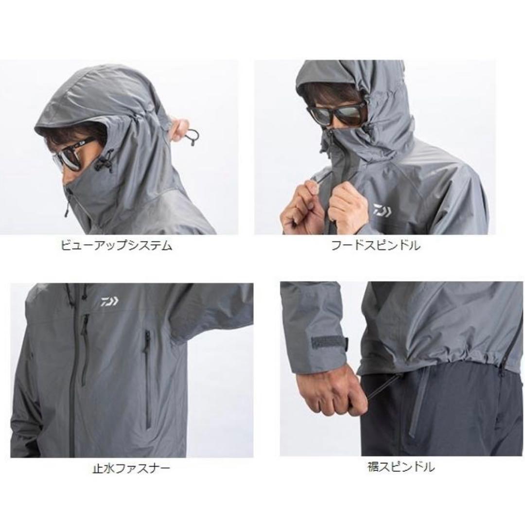 DAIWAあ　レインスーツ　XL　上下セット
