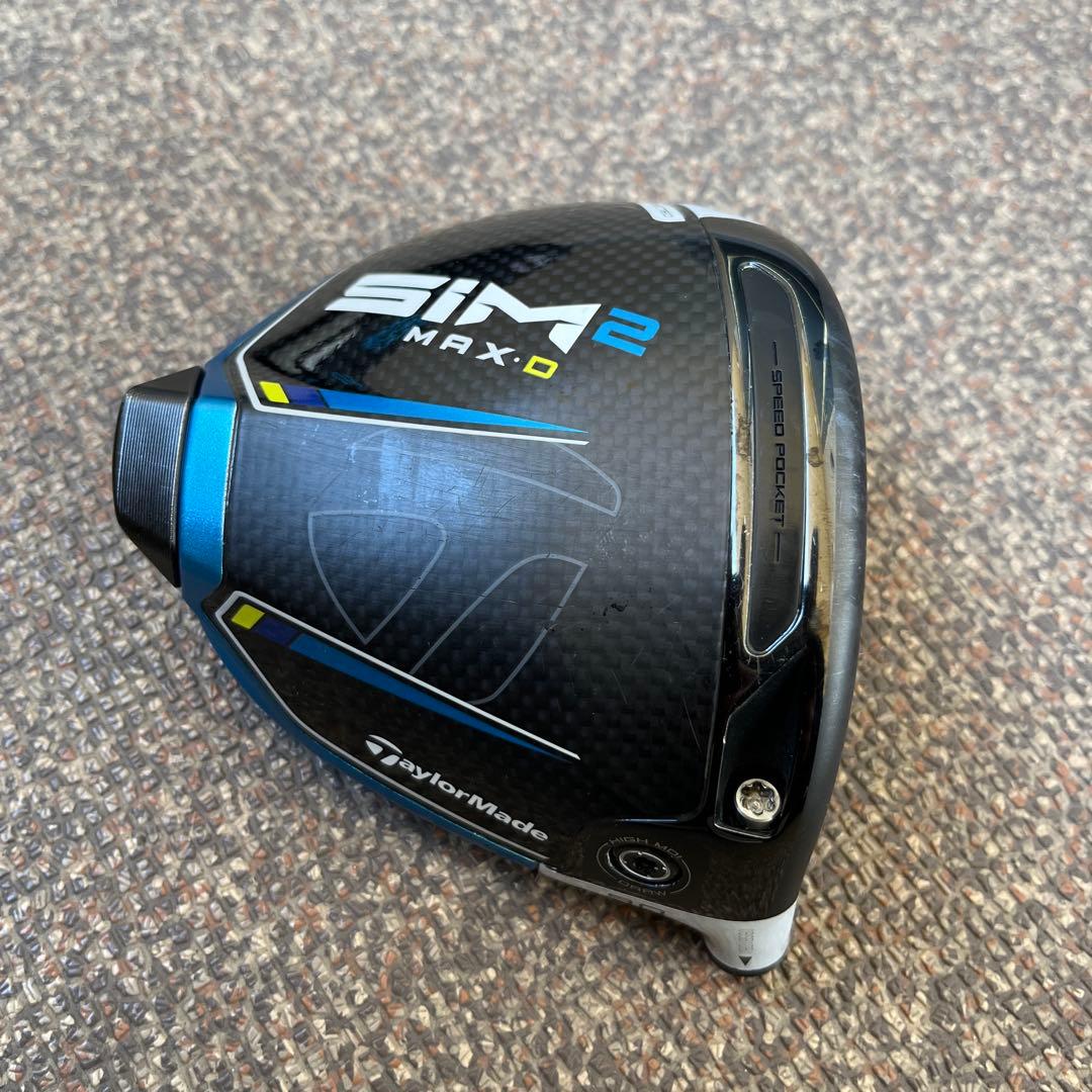 SIM2 MAX-D 9° ドライバー　ヘッド単品