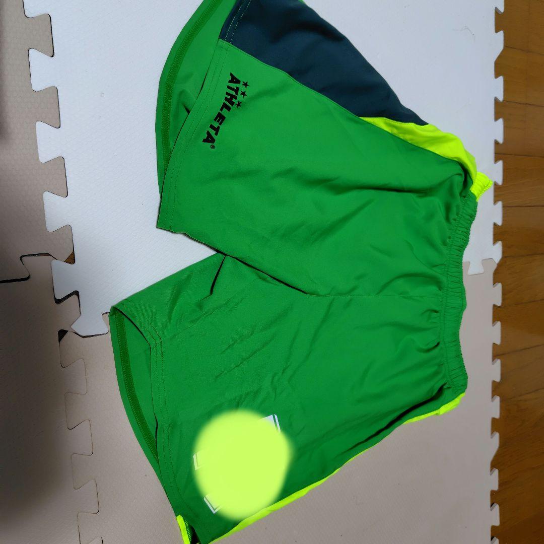ATHLETA サッカーウェアセット グリーン