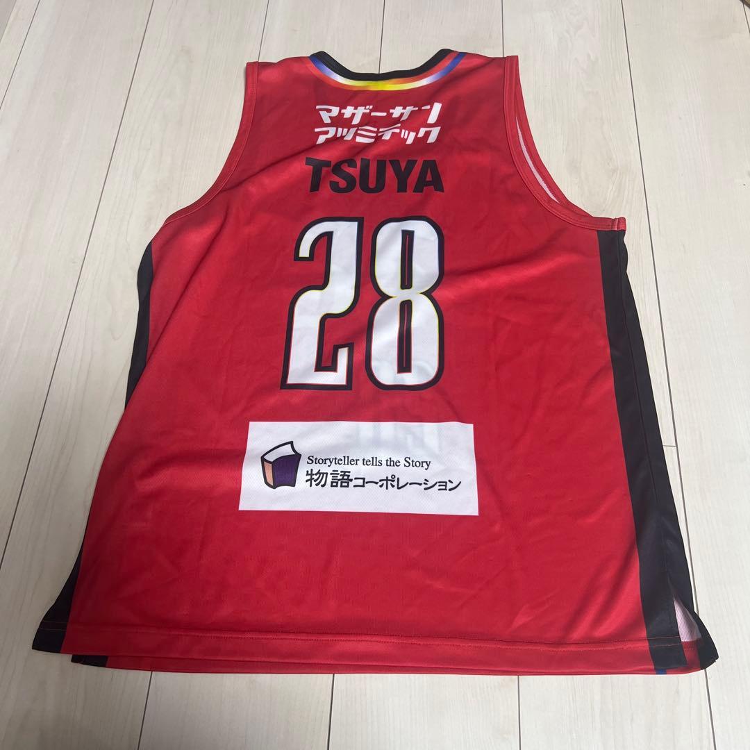 【未使用に近い】三遠ネオフェニックス　津屋一球選手オーセンティックユニフォーム