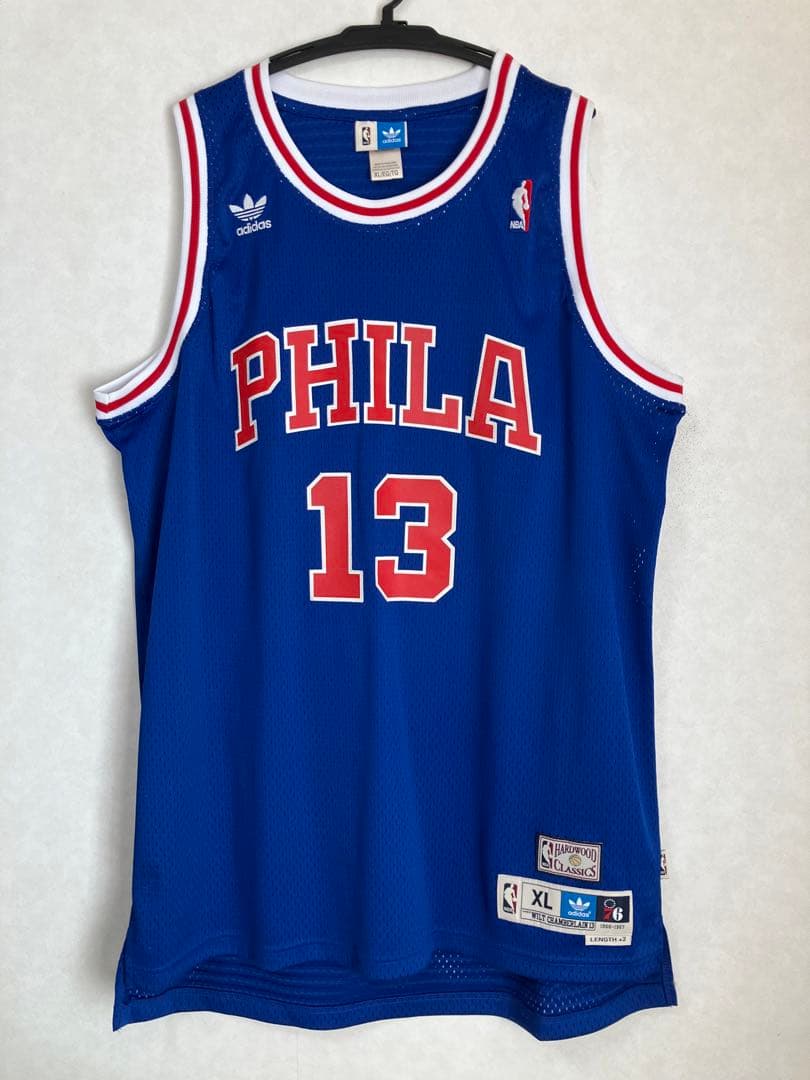 NBA 伝説 76ers　ウィルト・チェンバレン　ユニフォーム　シクサーズ